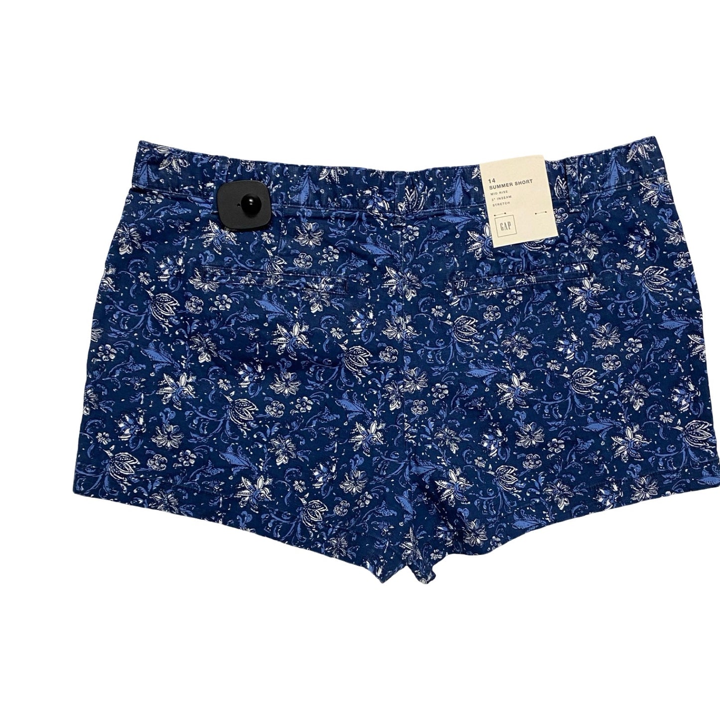 Shorts By Gap In Blue & White, Size:14