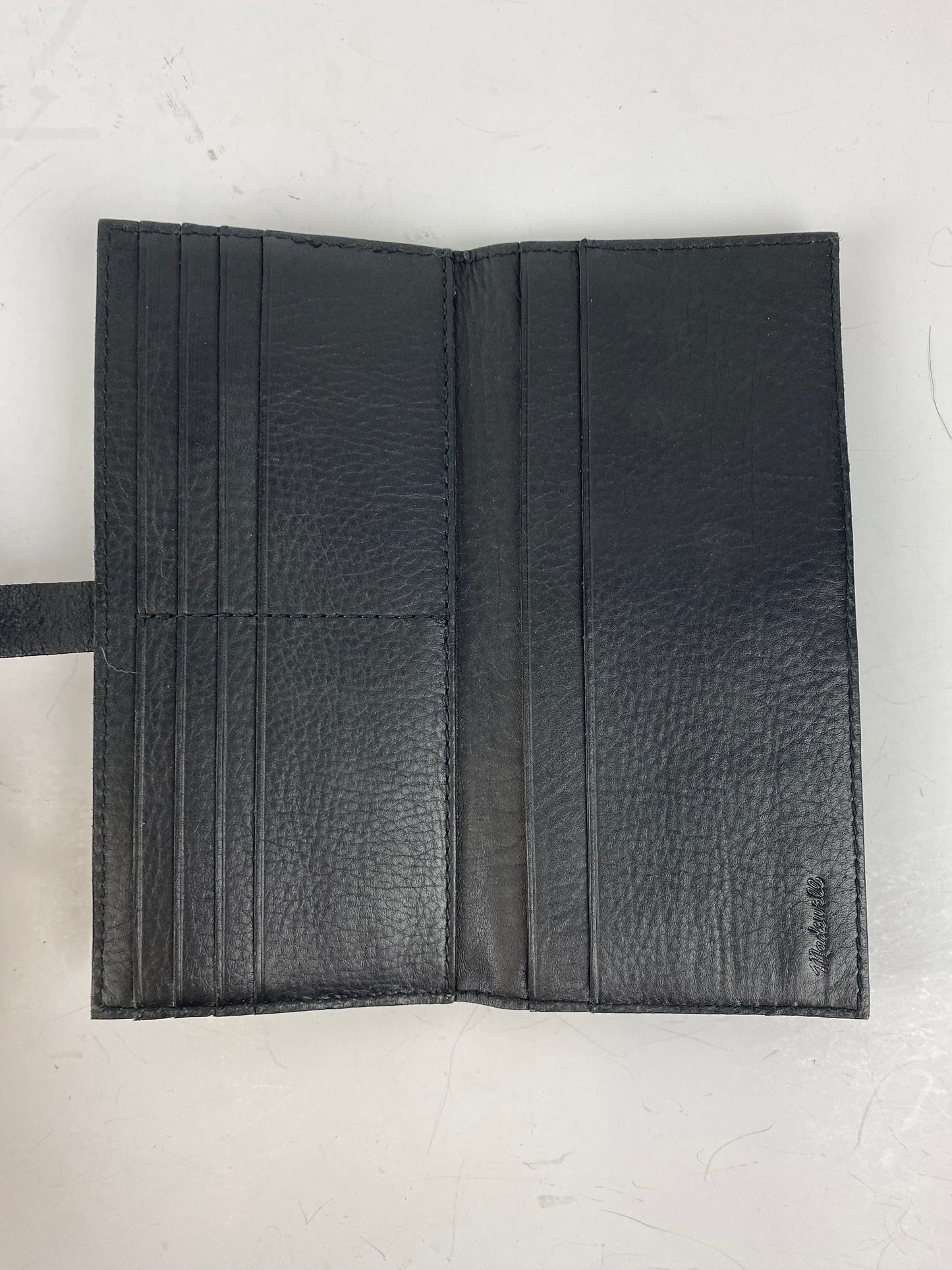 Wallet Leather By Madewell, Size: Medium