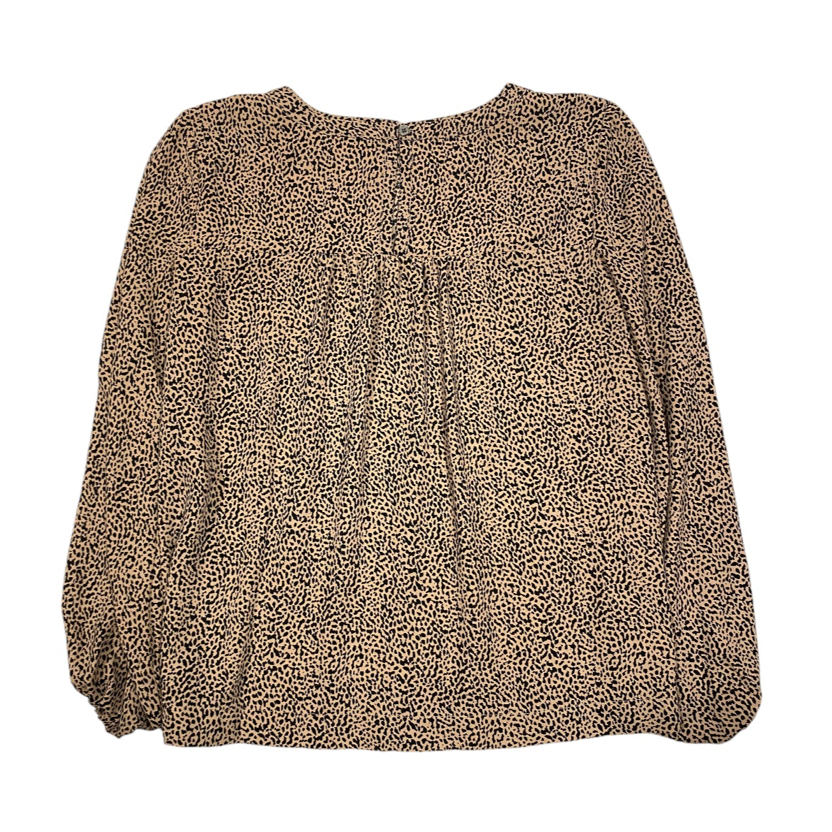 Top Long Sleeve By Loft In Animal Print, Size: Xs