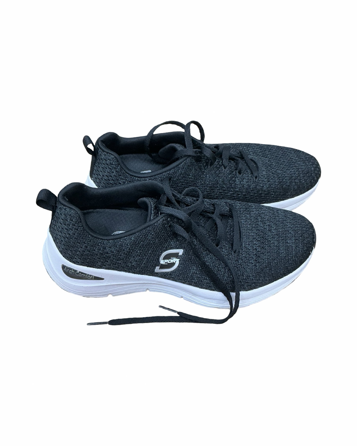 Shoes Sneakers By Skechers In Black, Size:7.5