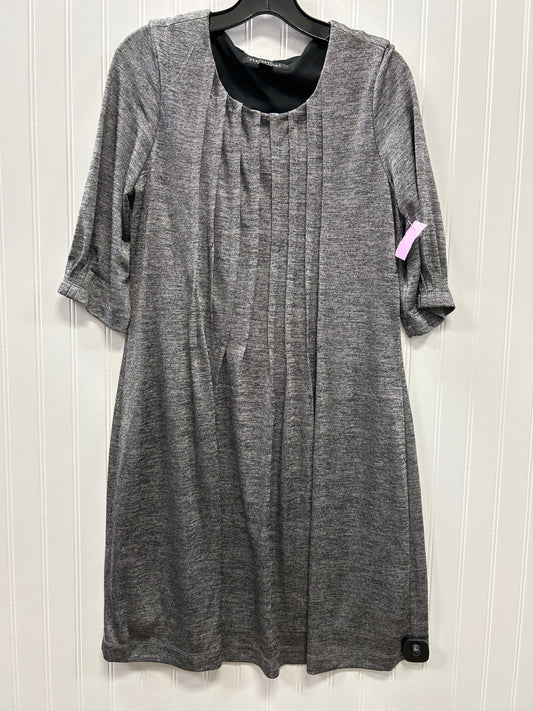 Dress Casual Midi By Perceptions In Silver, Size:12