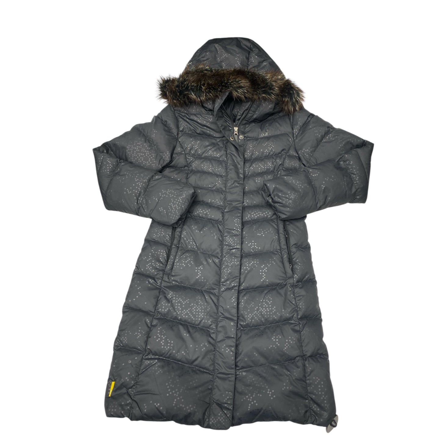 Coat Puffer & Quilted By Lole In Black & Grey, Size:S