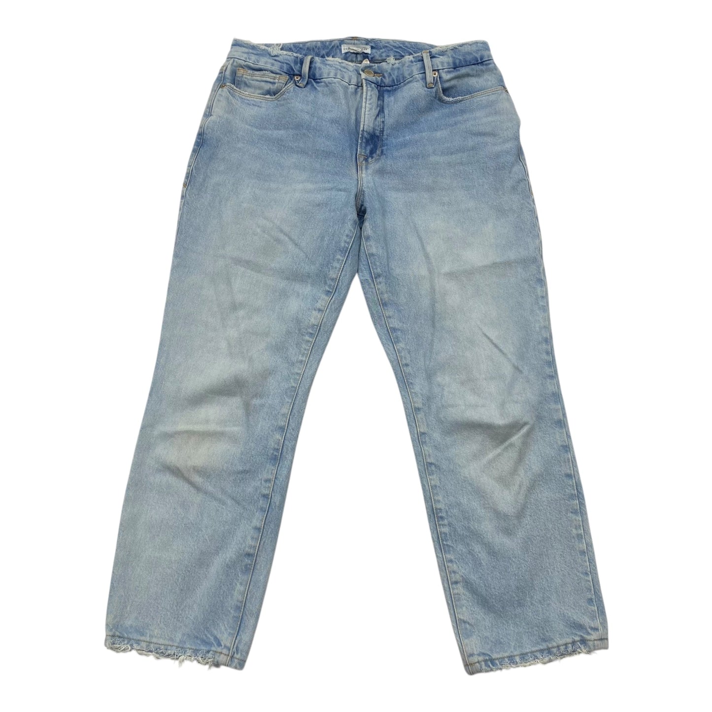 Jeans Boyfriend By Good American In Blue, Size:4