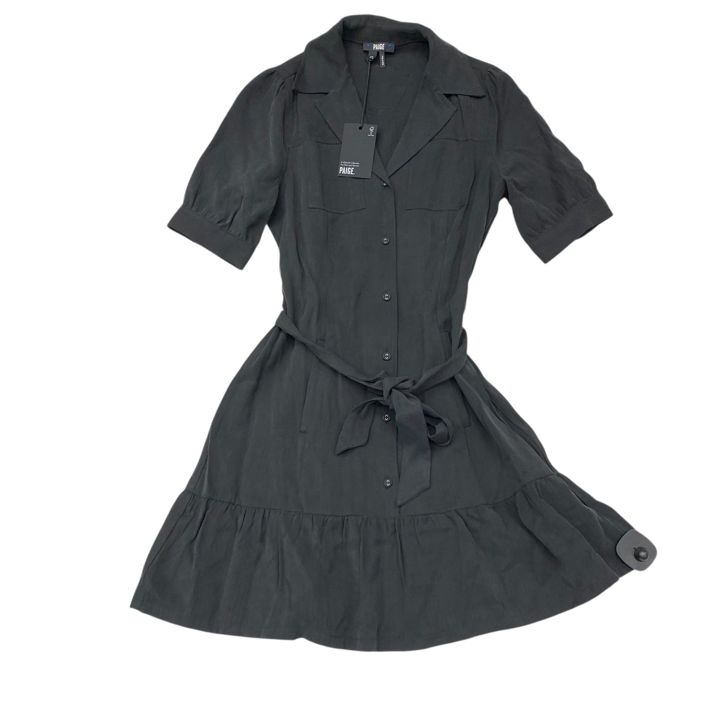 Dress Casual Midi By Paige In Black, Size:Xs