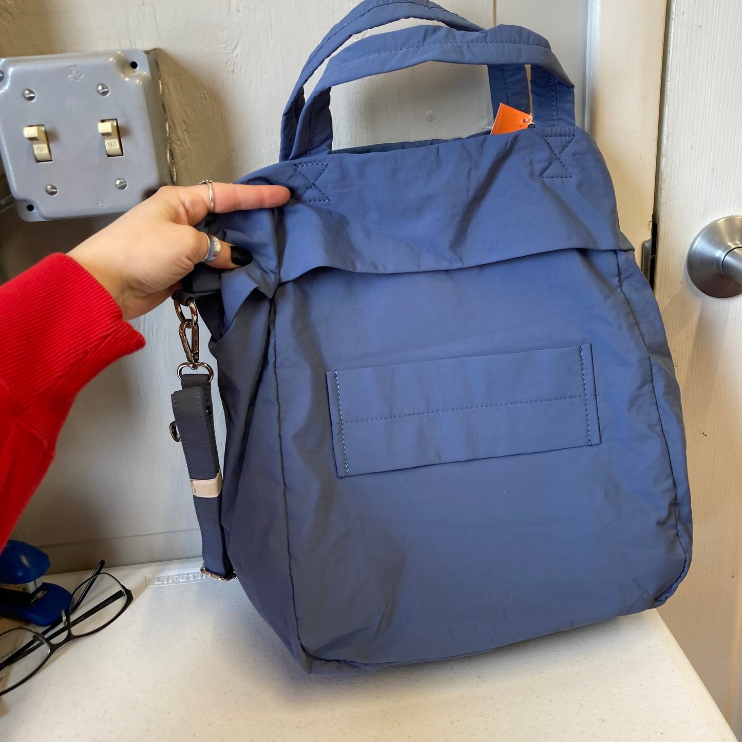 Handbag By Simply Noelle In Blue, Size:Medium