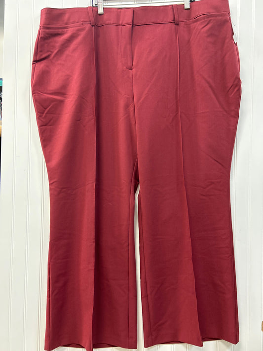 Pants Dress By Lane Bryant In Red, Size:28