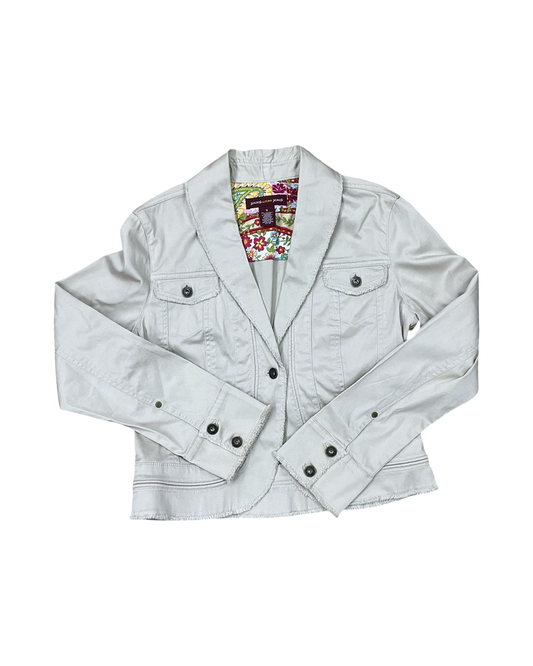 Blazer By Jones Wear In Tan, Size:S