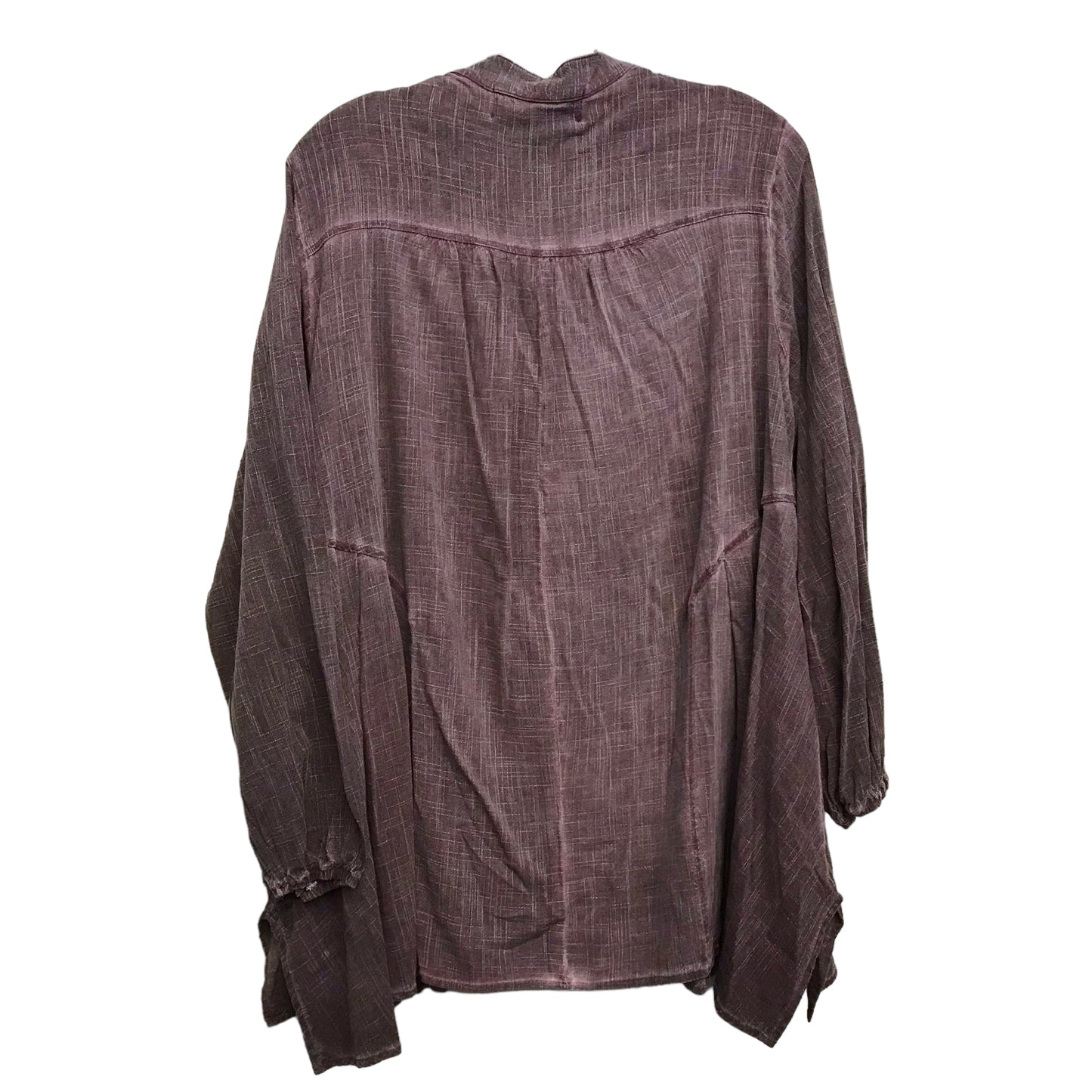 PURPLE TOP LS by M. RENA Size:S