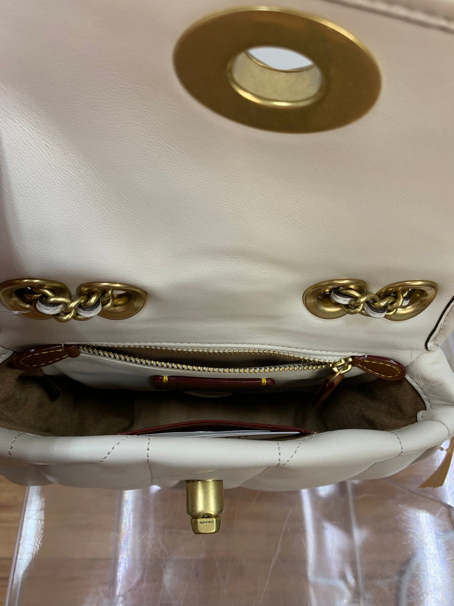 Crossbody Designer By Coach, Size: Small
