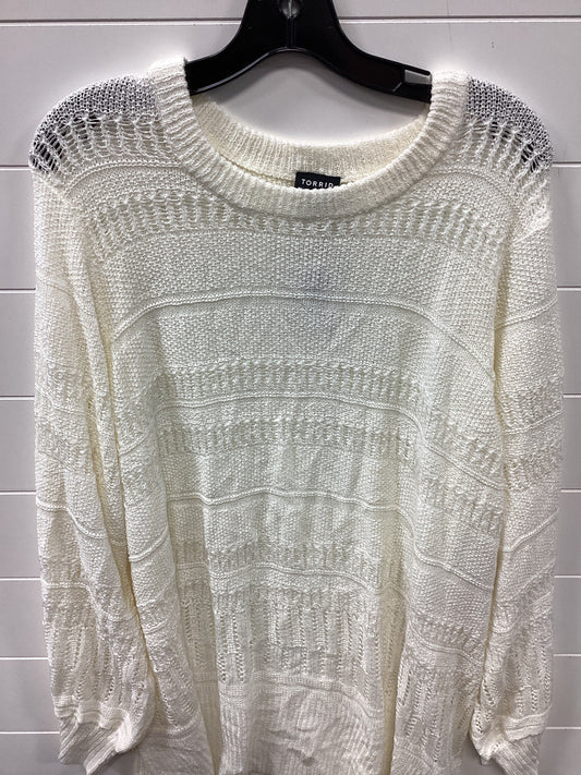 Top Ls By Torrid In White, Size:4X