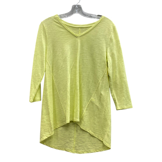 Top Ls By Chicos In Yellow, Size:S