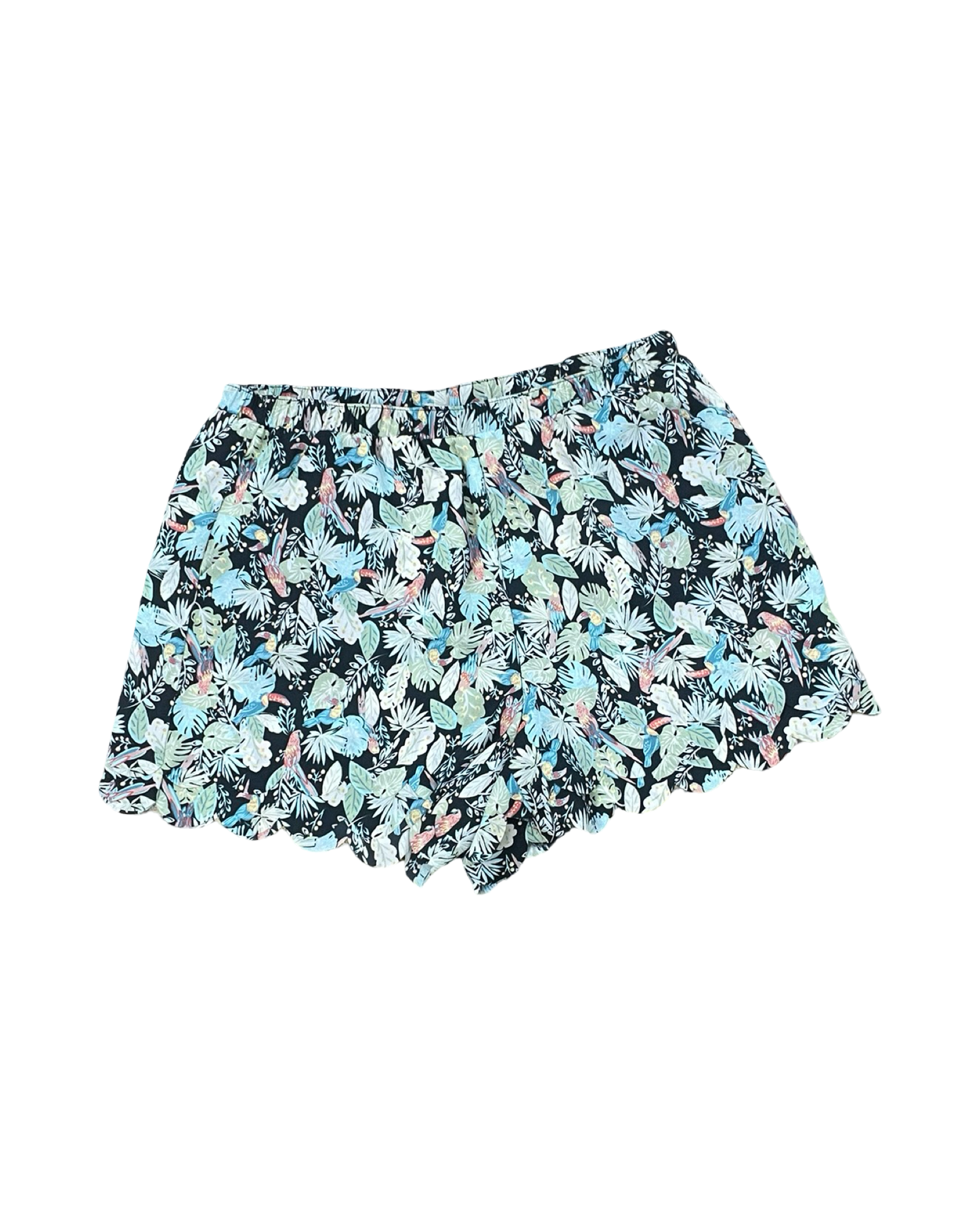 Shorts By Lc Lauren Conrad In Black & Green, Size:S