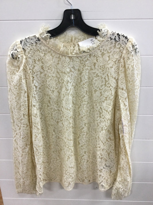 Top Ls By Gap In Cream, Size:M