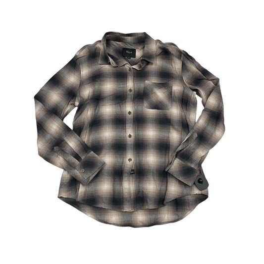 Top Ls By Rails In Plaid Pattern, Size:M