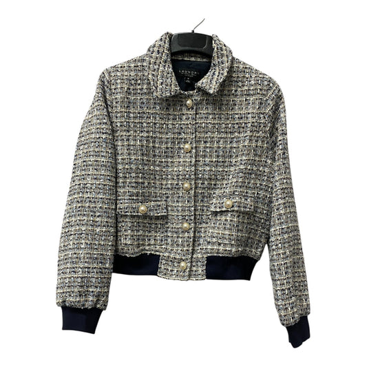Blazer By Laundry In Blue & White, Size:M