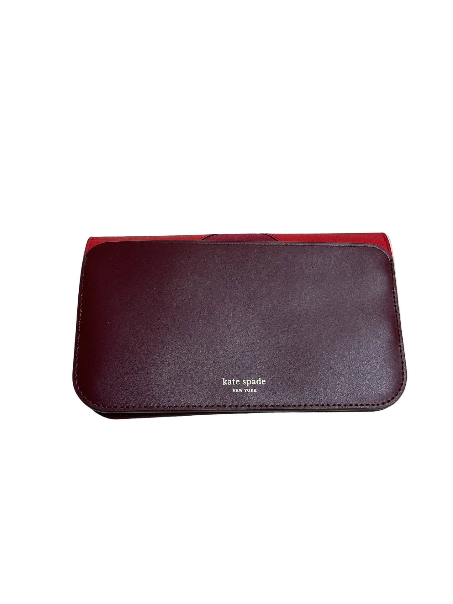 Wallet Designer By Kate Spade In Purple & Red, Size:Large