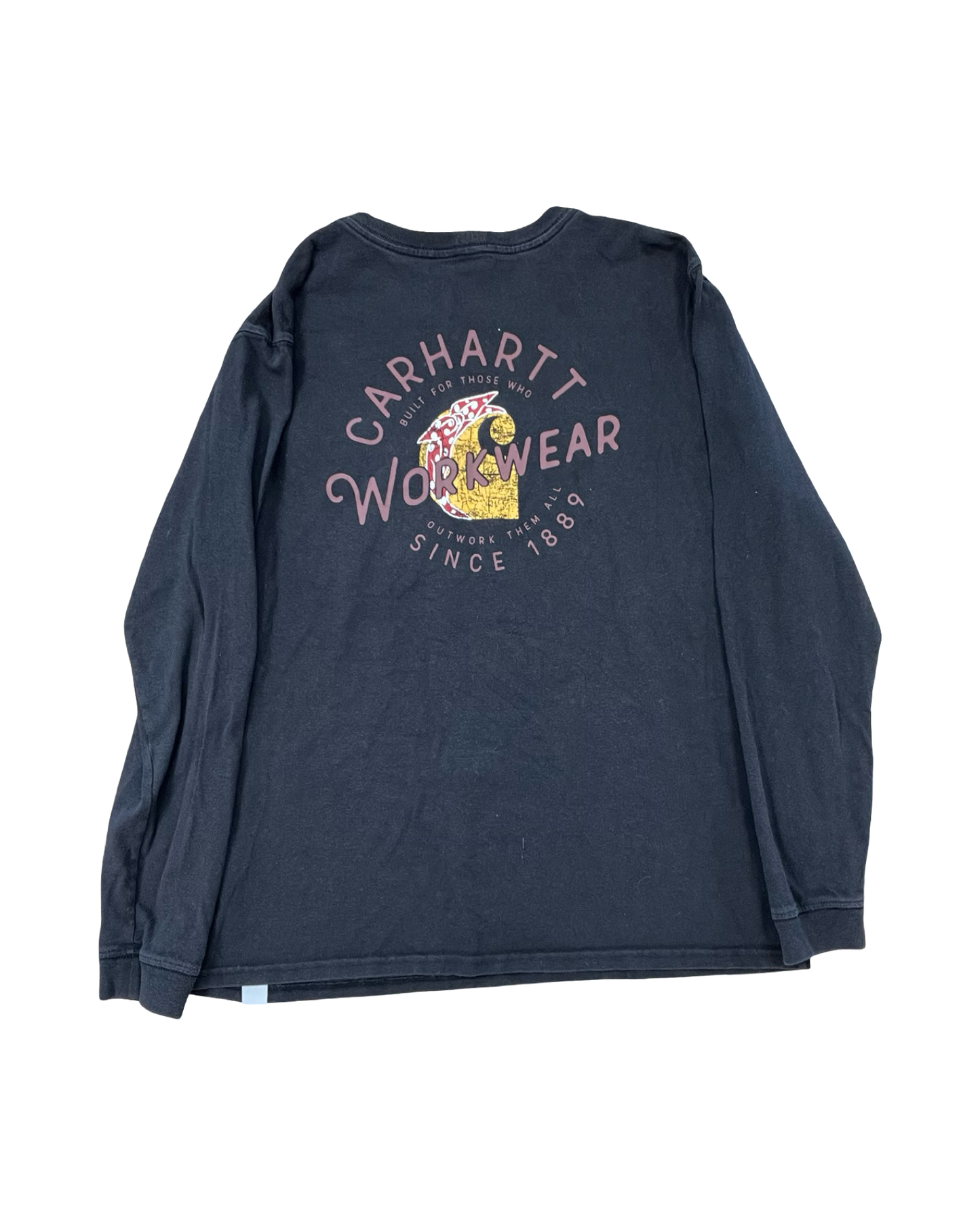 Top Ls By Carhartt In Black, Size:L