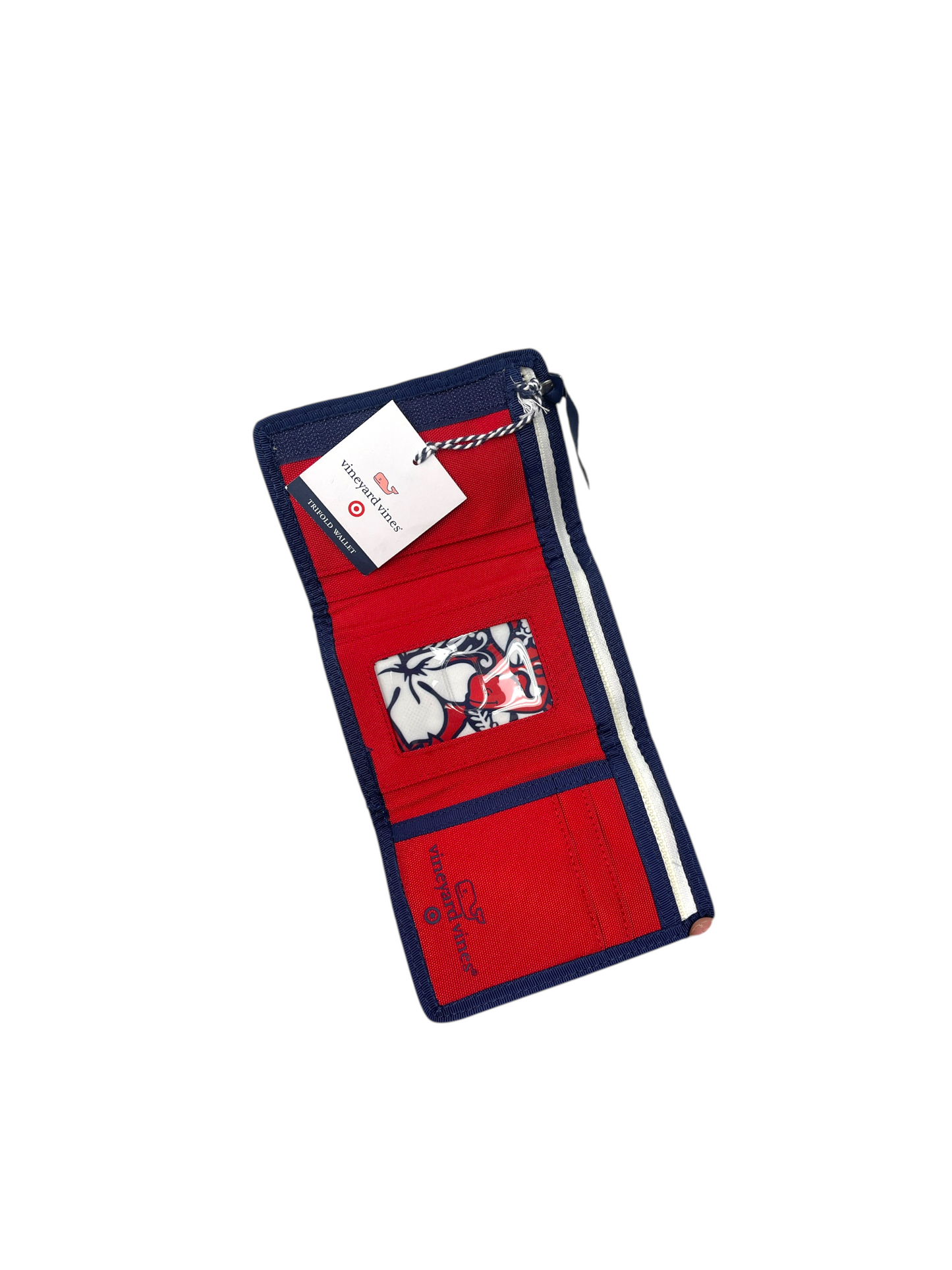 Wallet By Vineyard Vines In Blue & Red, Size:Medium