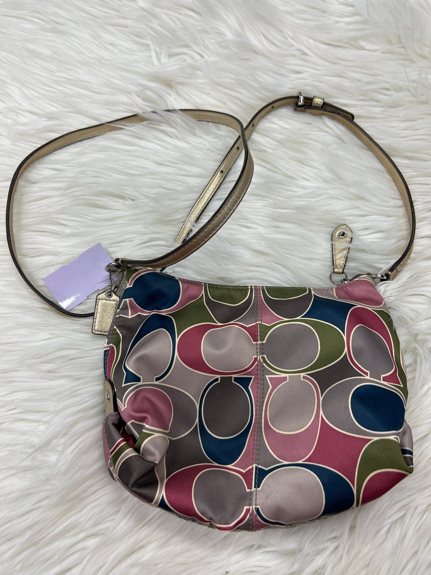Crossbody Designer By Coach In Multi, Size:Small