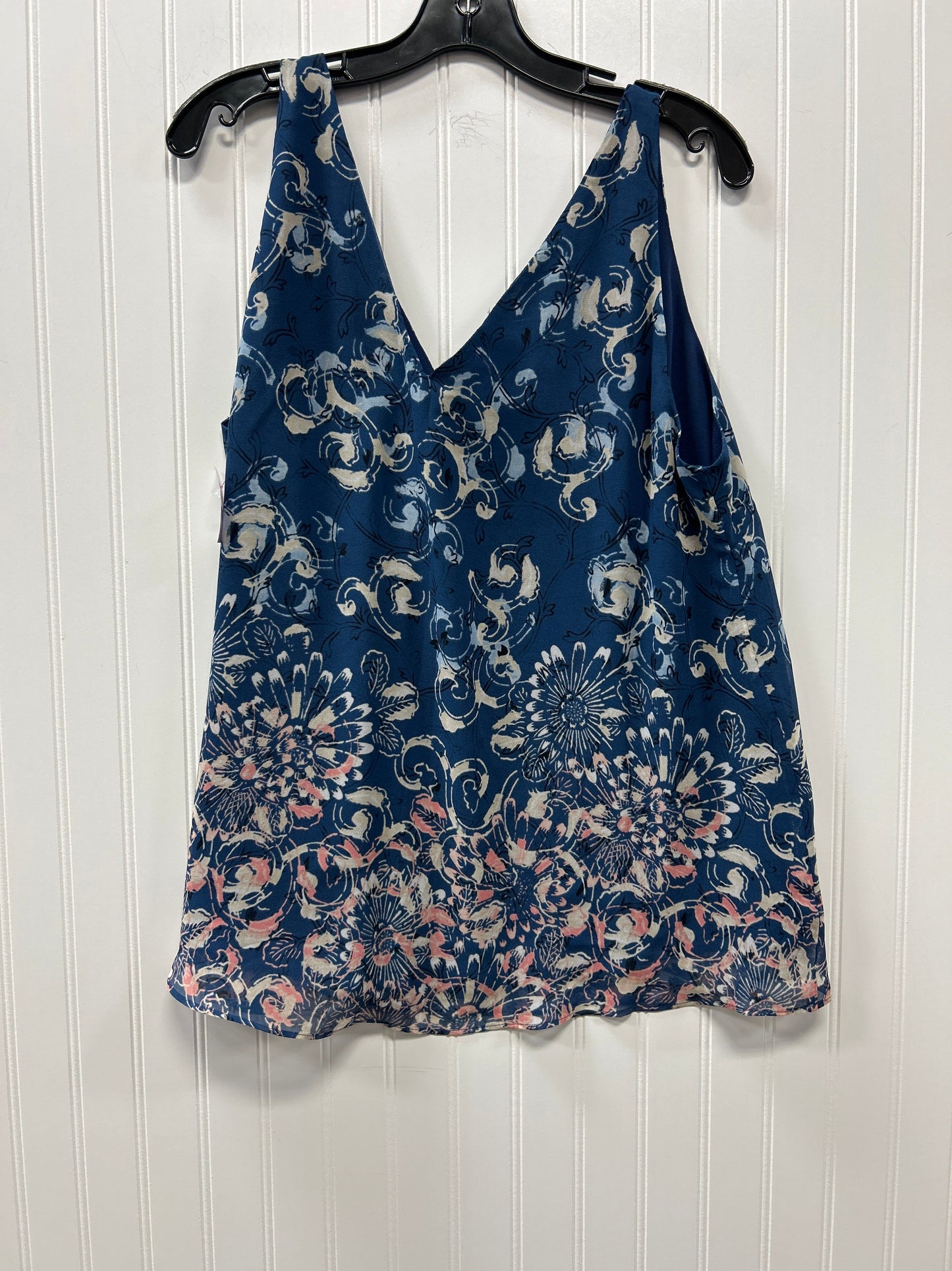 Top Sleeveless By Lane Bryant In Blue, Size:Xl NWT