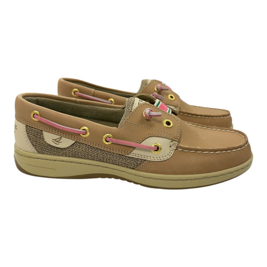 Shoes Flats By Sperry In Tan, Size:6.5