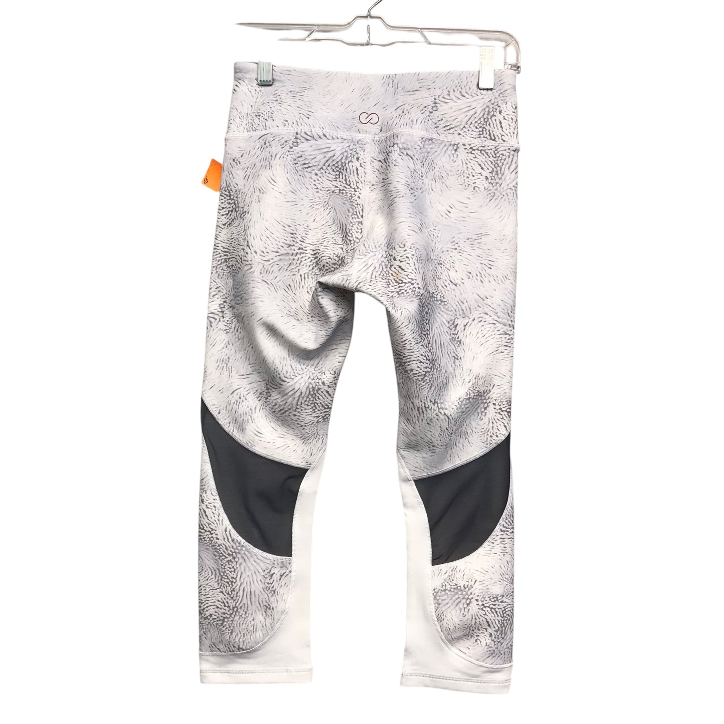 Athletic Capris By Calia In Grey & White, Size:S