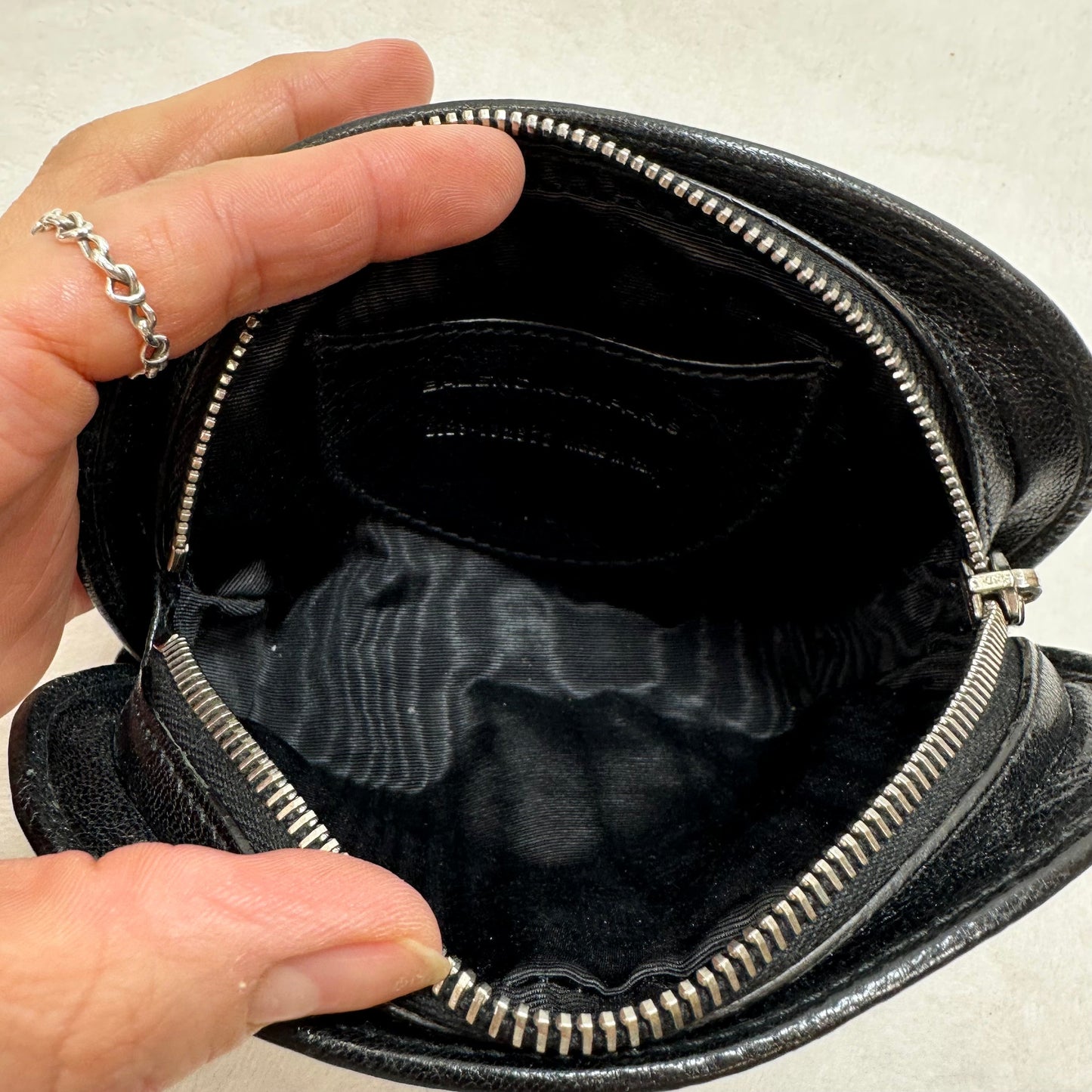 Makeup Bag Luxury Designer By Balenciaga, Size: Small