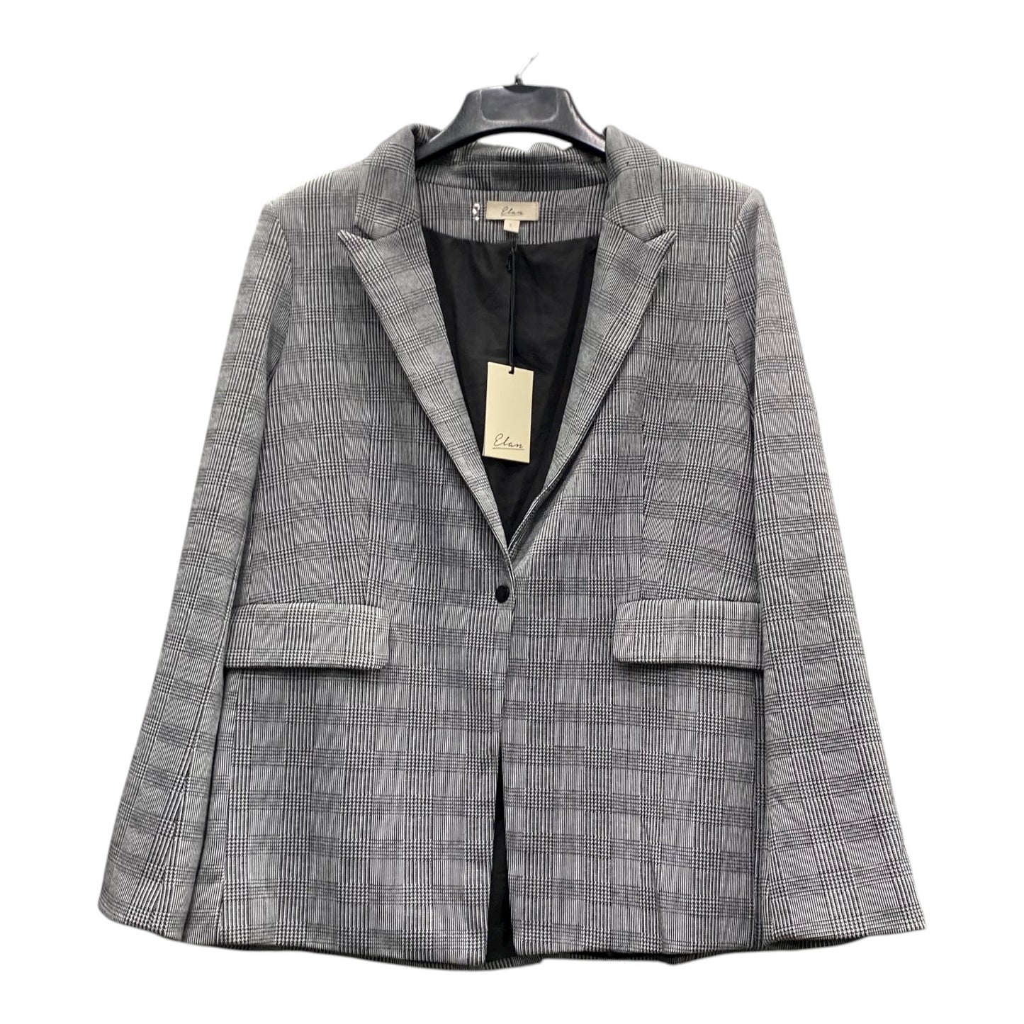 Blazer By Elan In Black, Size:L