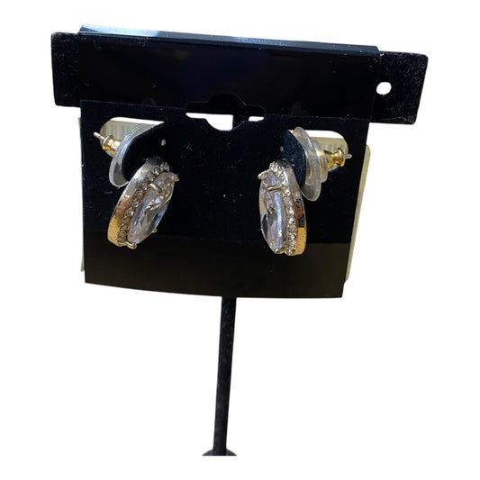 Earrings Stud  In Clear