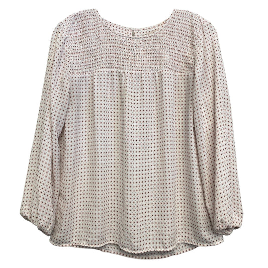 Top Ls By Loft In Floral Print, Size:Xs