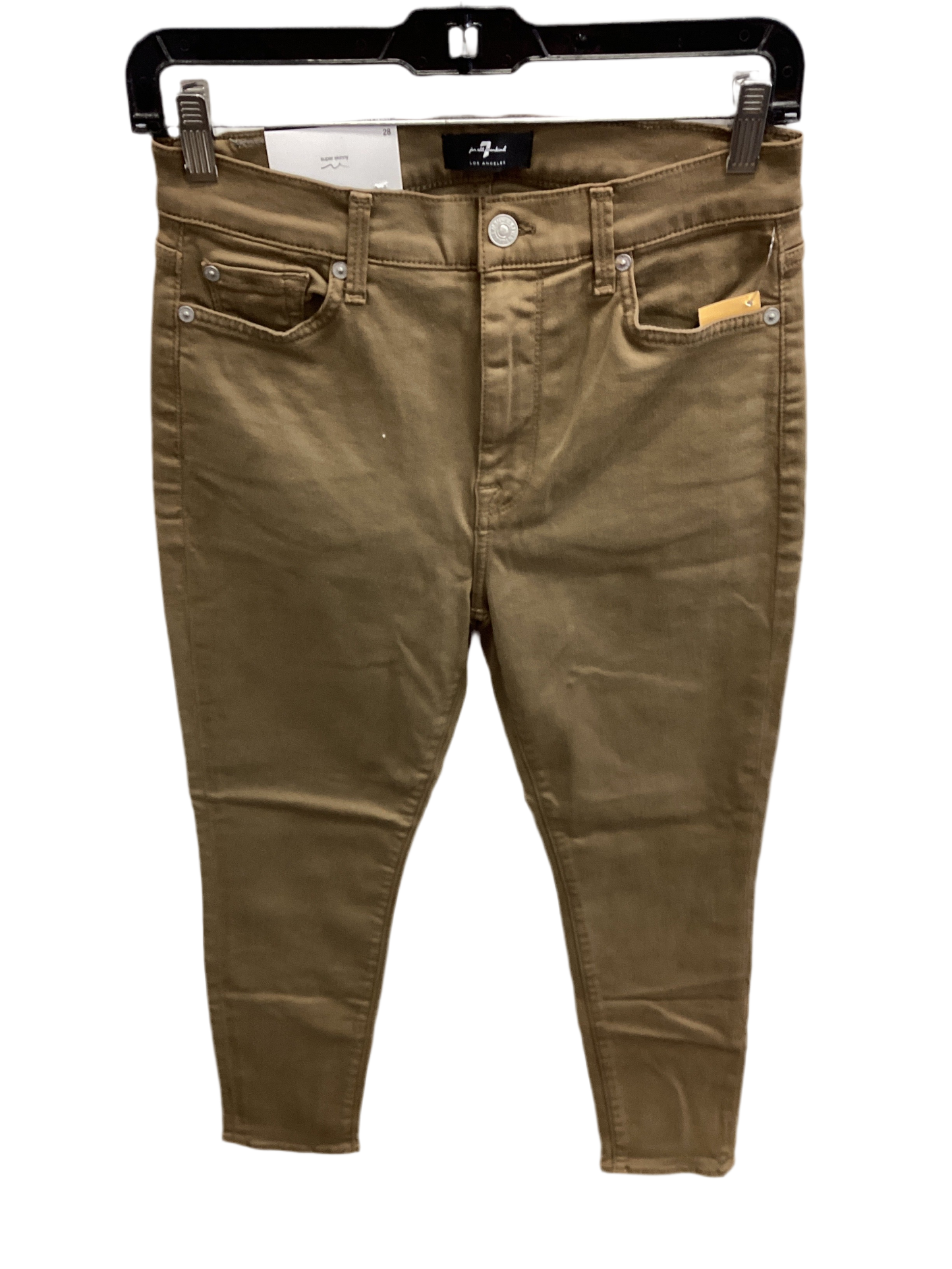 Jeans Skinny By Cma In Brown Denim, Size:6