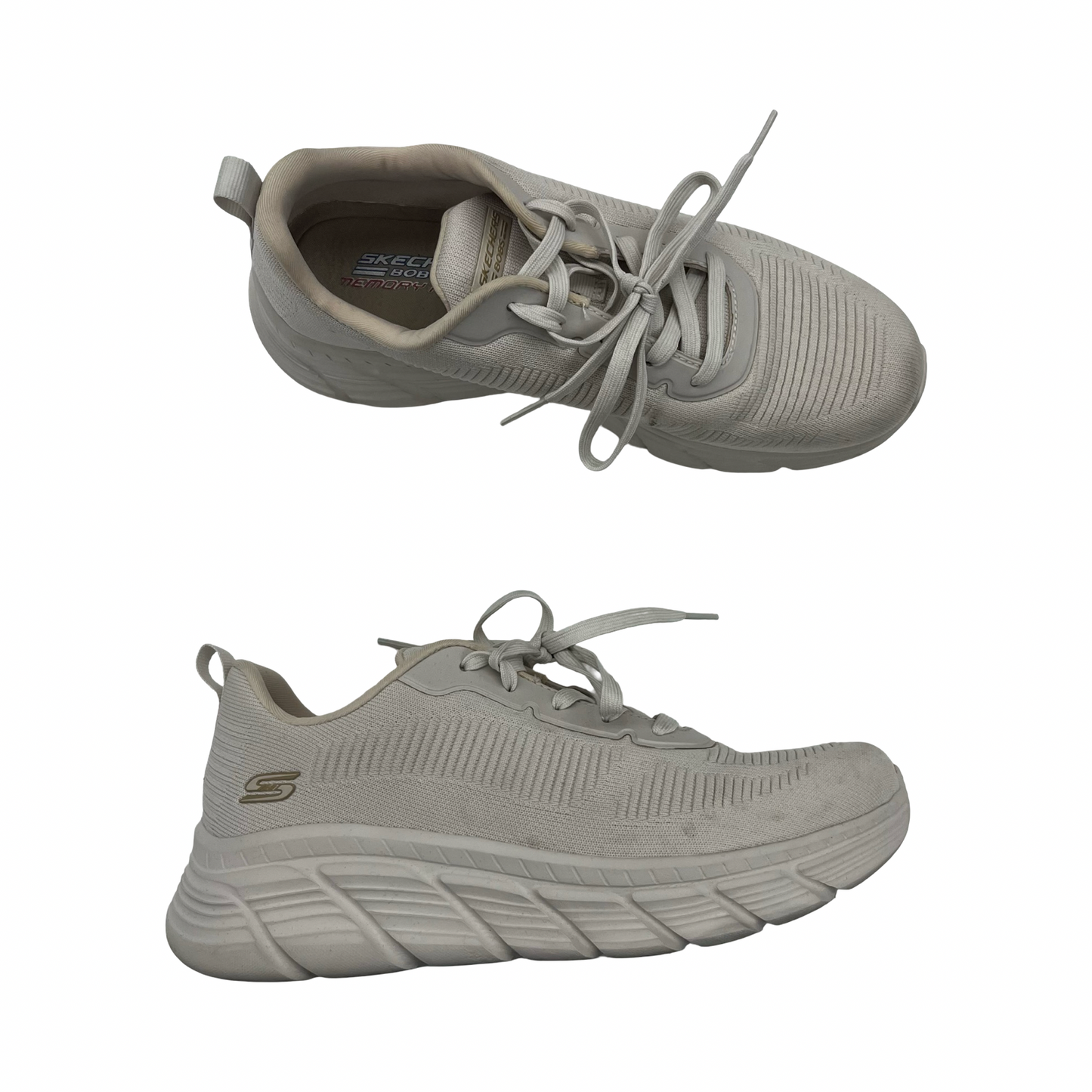 Shoes Sneakers By Skechers In Cream, Size:10