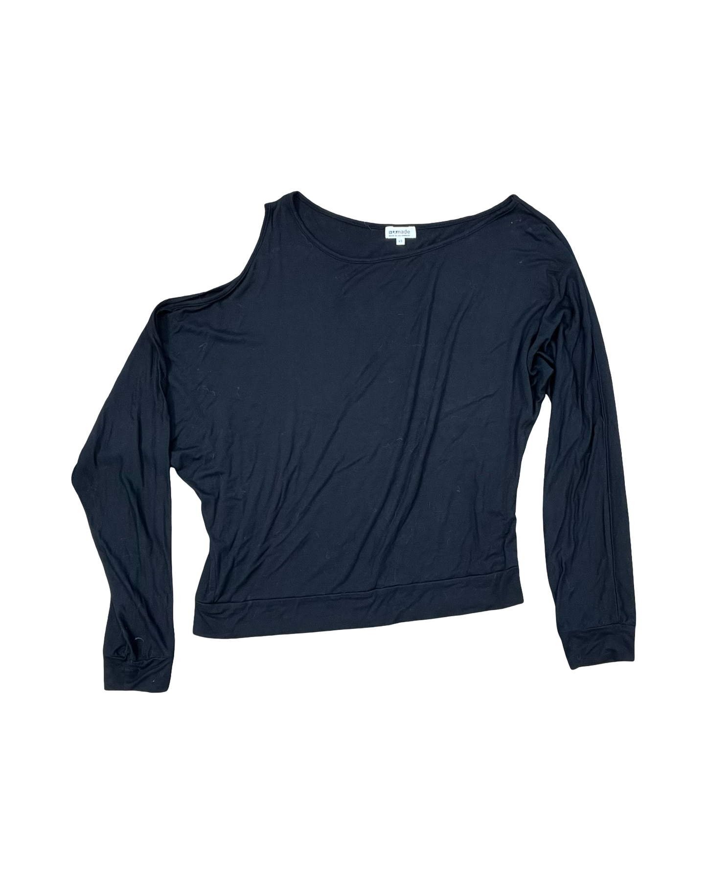 Top Ls By La Made In Black, Size:Xs