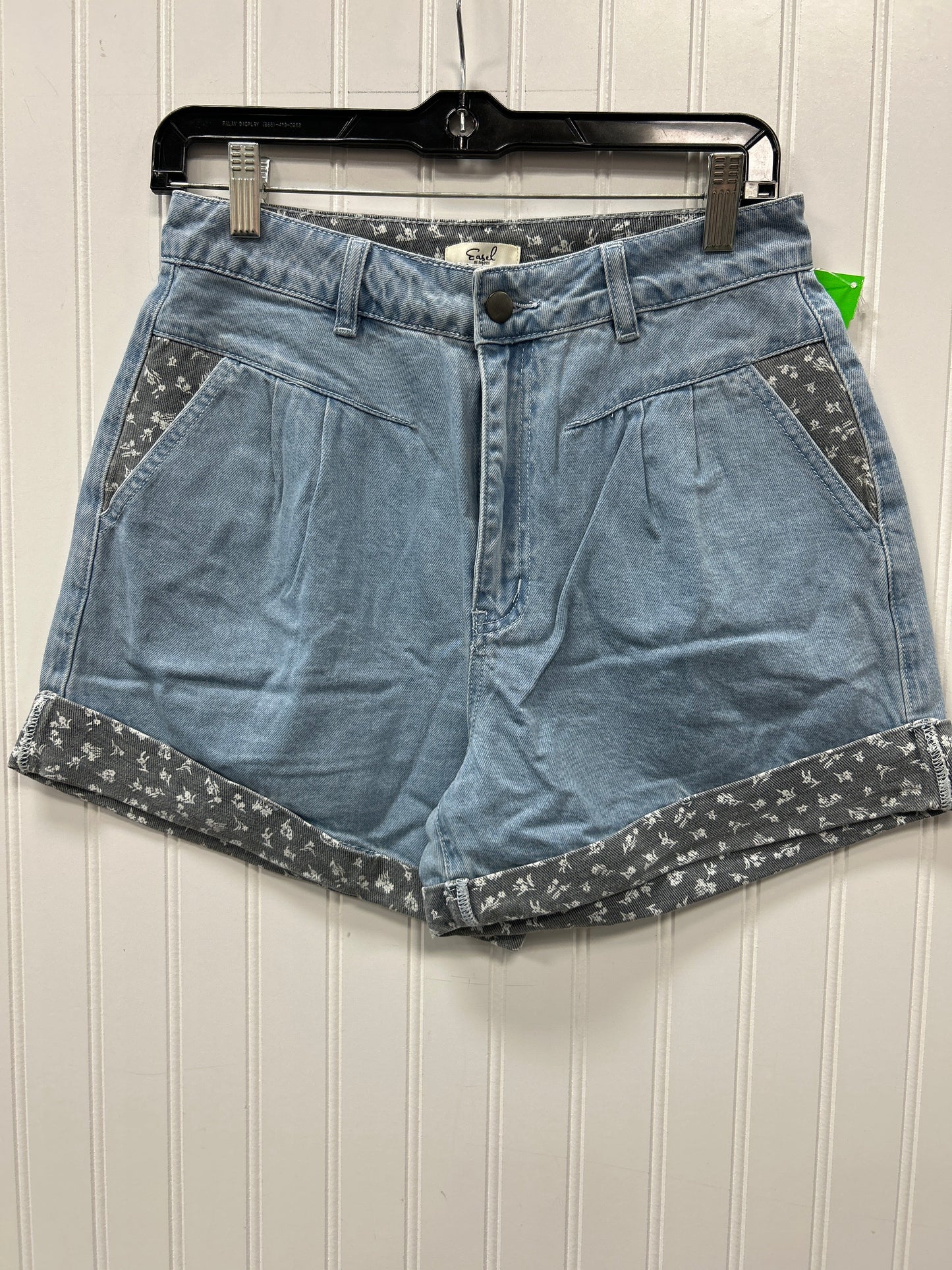 Shorts By Easel In Blue Denim, Size:M
