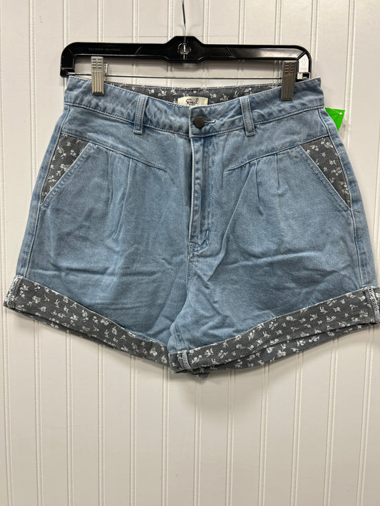Shorts By Easel In Blue Denim, Size:M