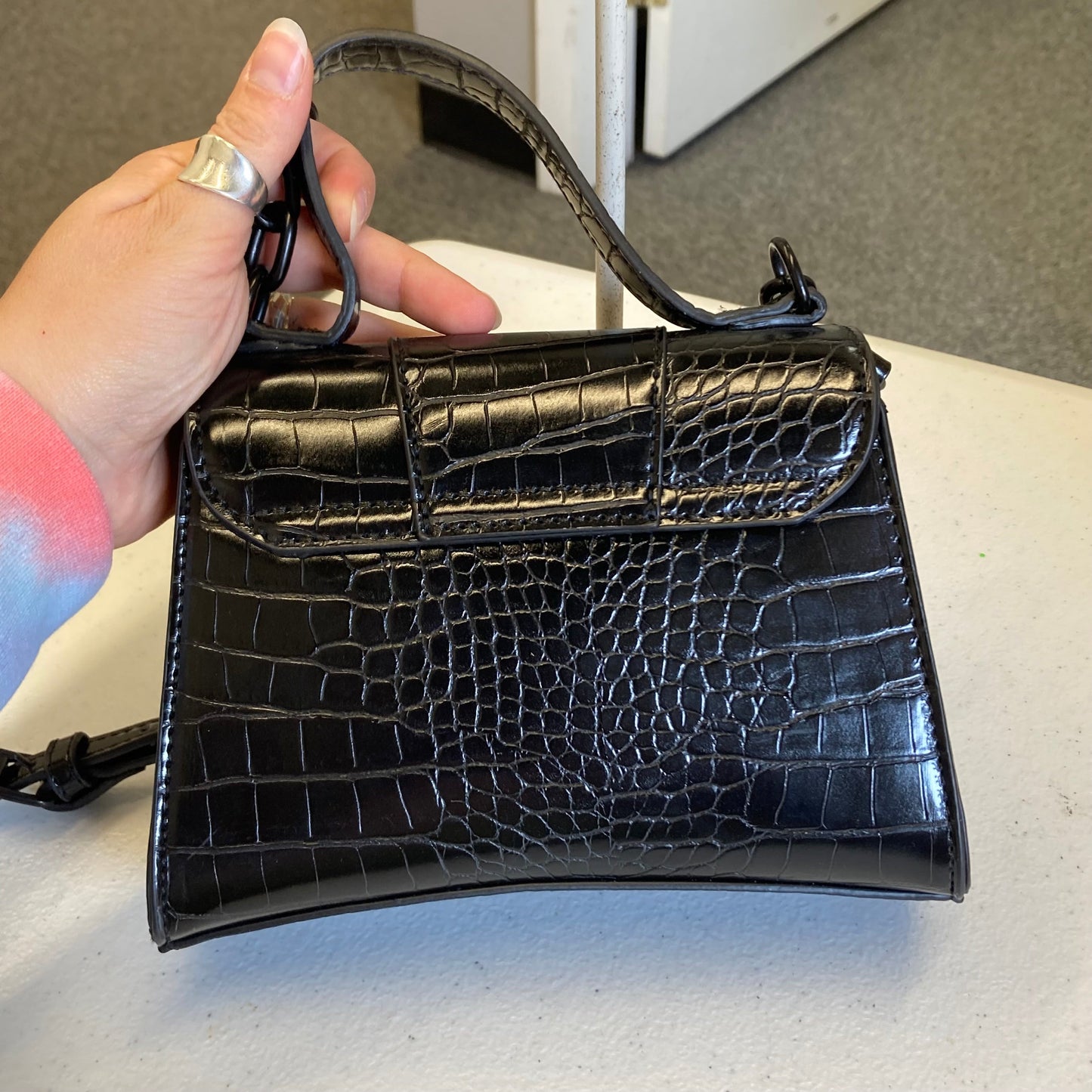Handbag By Aldo In Black, Size:Small