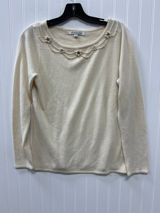 Top Ls By Mercer Street In Cream, Size:S