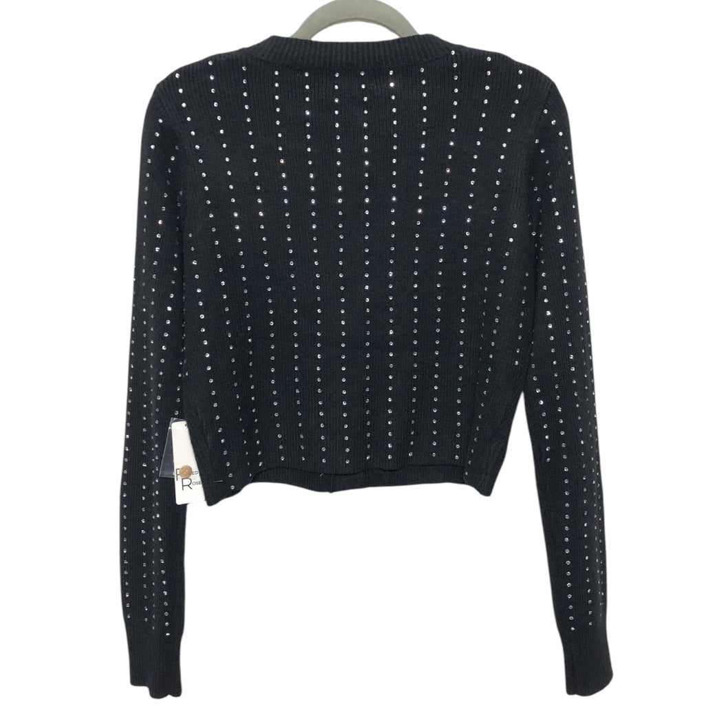 Sweater Cardigan By Cmc In Black, Size:L