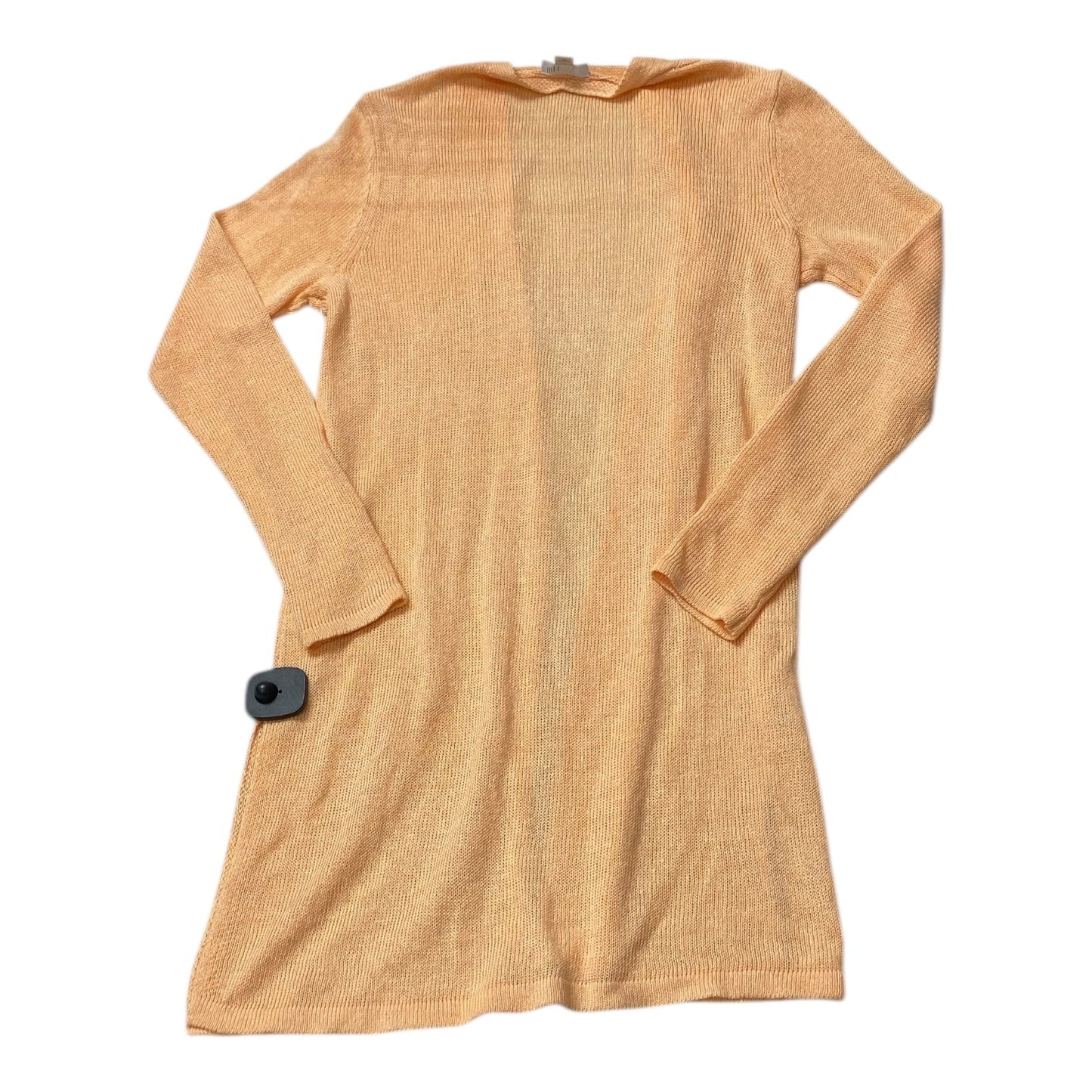 Sweater Cardigan By J. Jill In Orange, Size:Xs