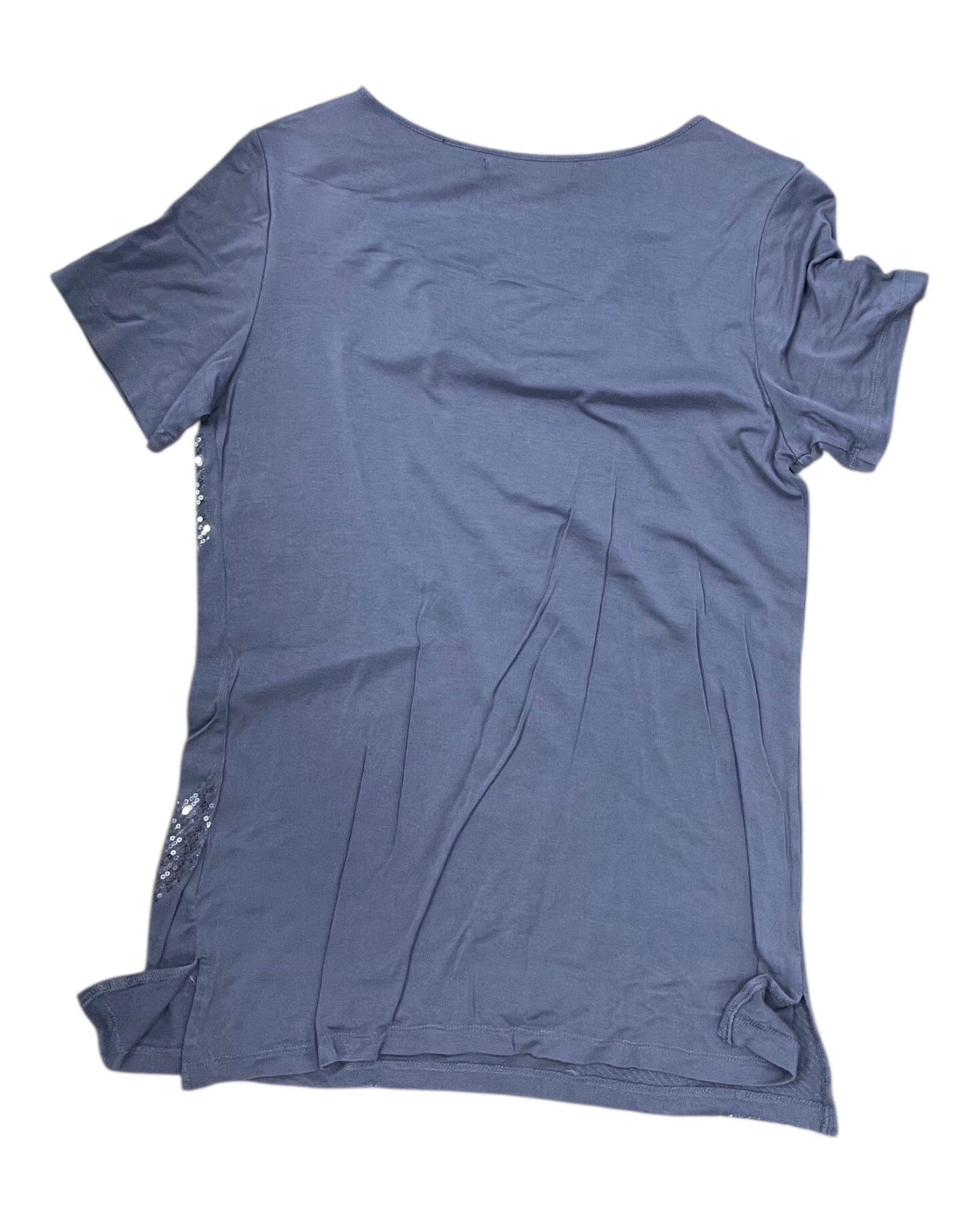 Top Ss By Ellen Tracy In Grey, Size:S