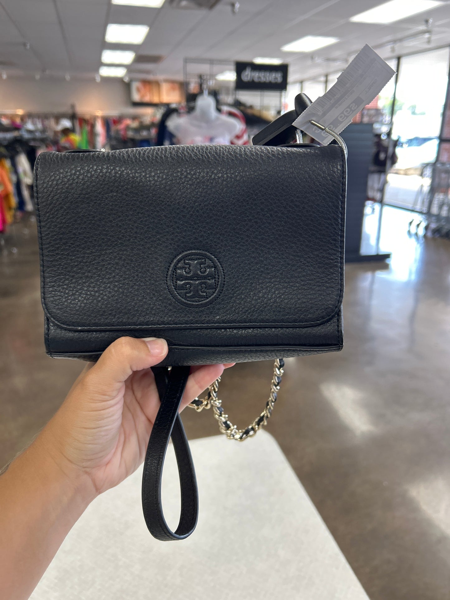 Crossbody Designer By Tory Burch In Black, Size:Small