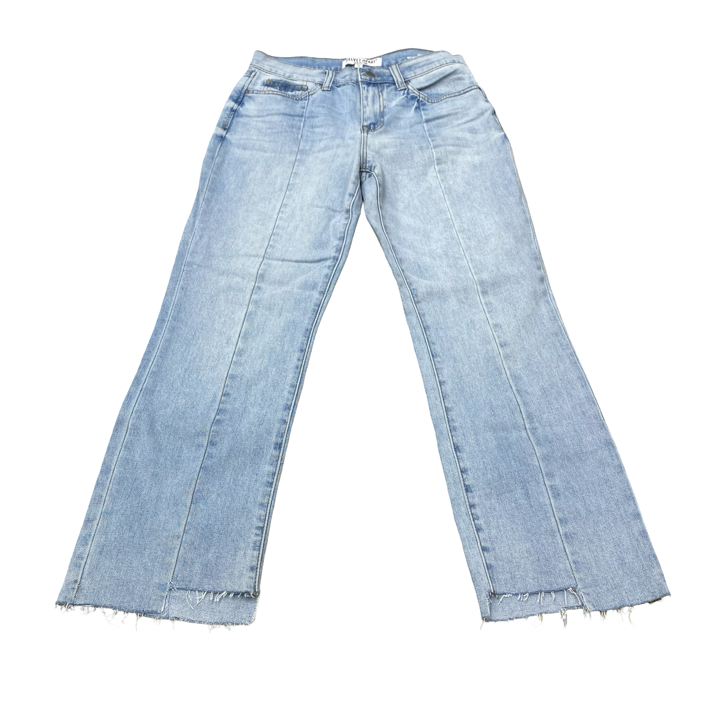 Jeans Straight By Velvet Heart In Blue Denim, Size:4