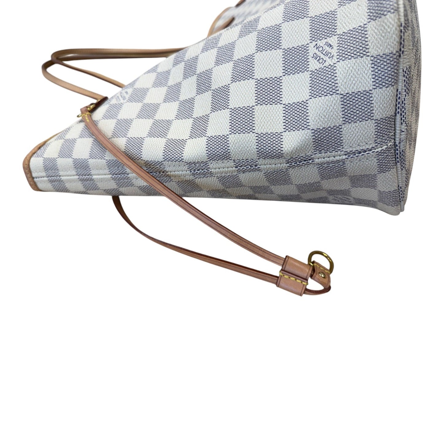 Handbag Luxury Designer By Louis Vuitton In White, Size:Medium