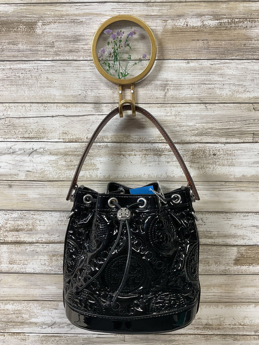 Handbag Designer By Tory Burch In Black, Size:Small