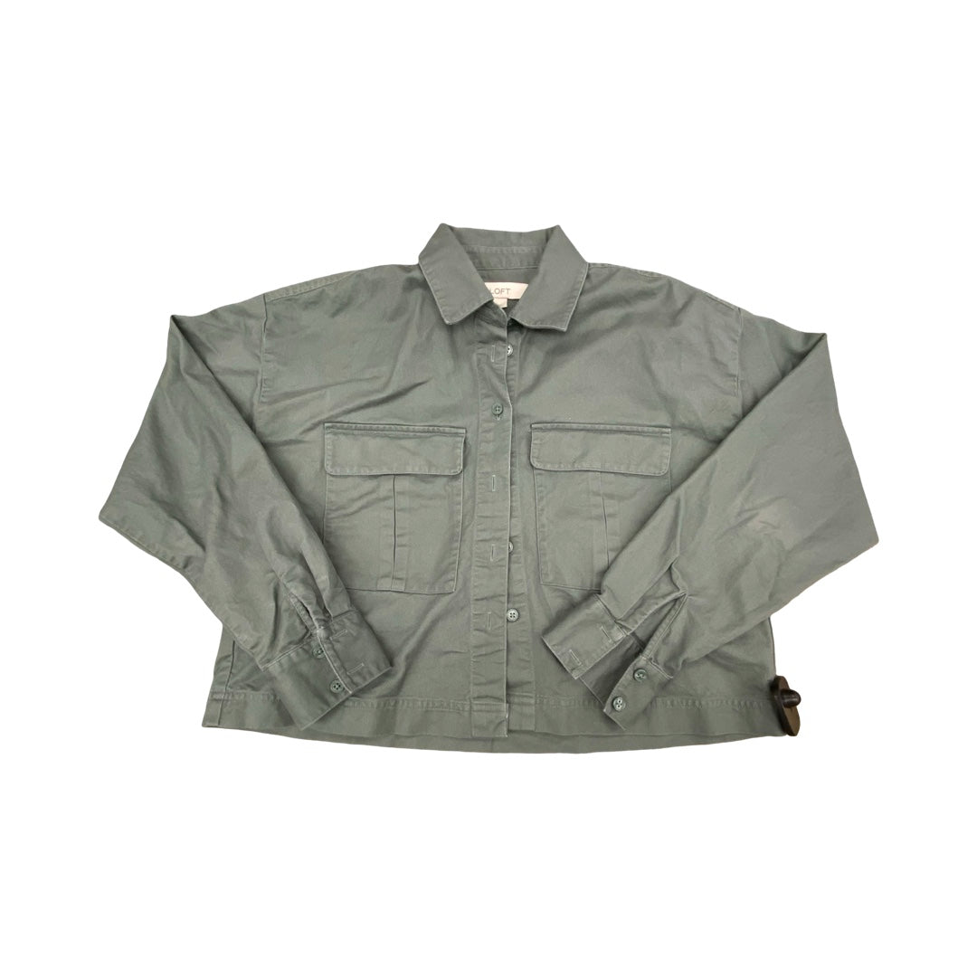 Jacket Other By Loft In Green, Size:Xs