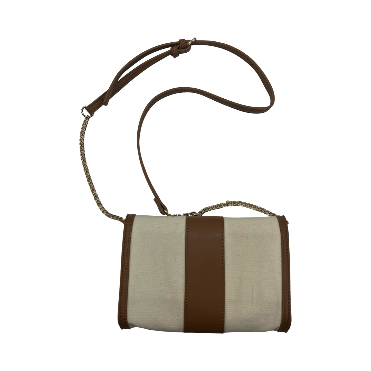 Crossbody By Cmf In Brown & Cream, Size:Small