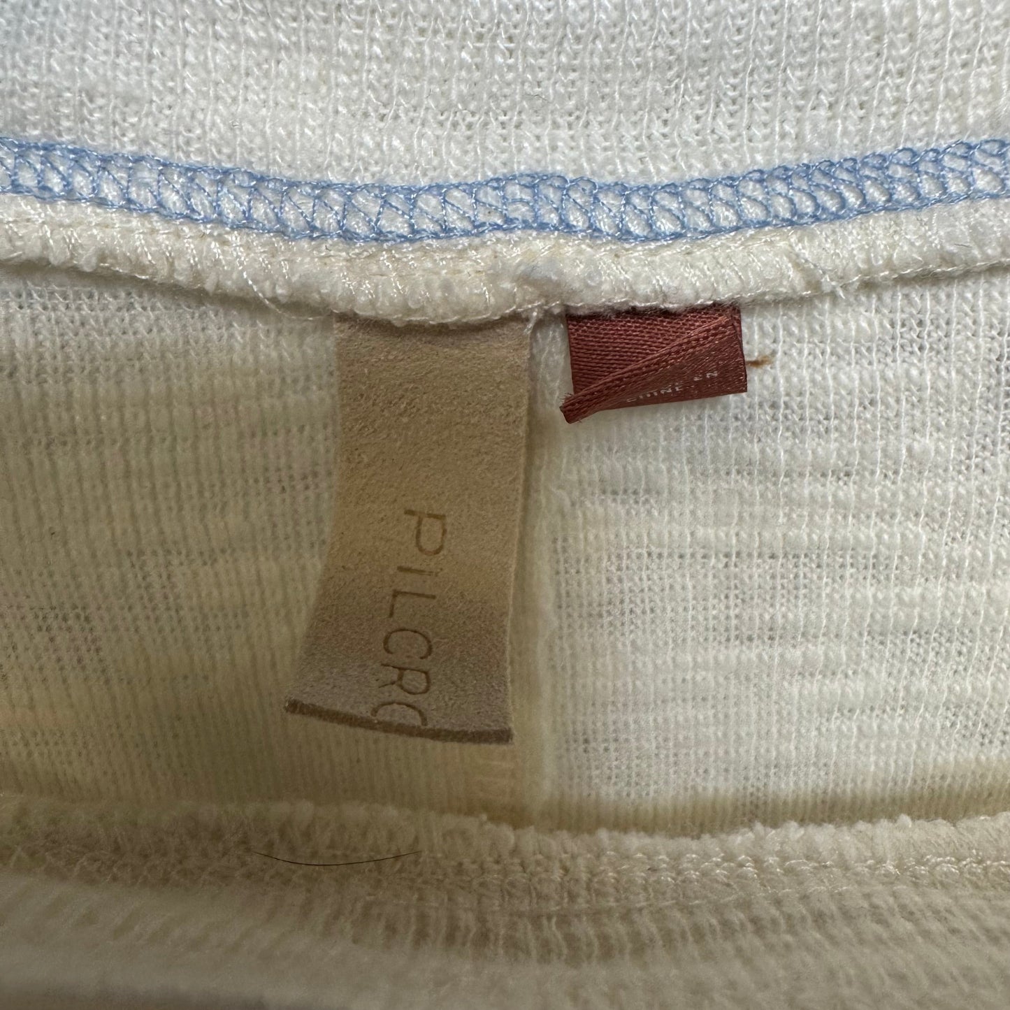 Top Long Sleeve By Pilcro In Cream, Size: L