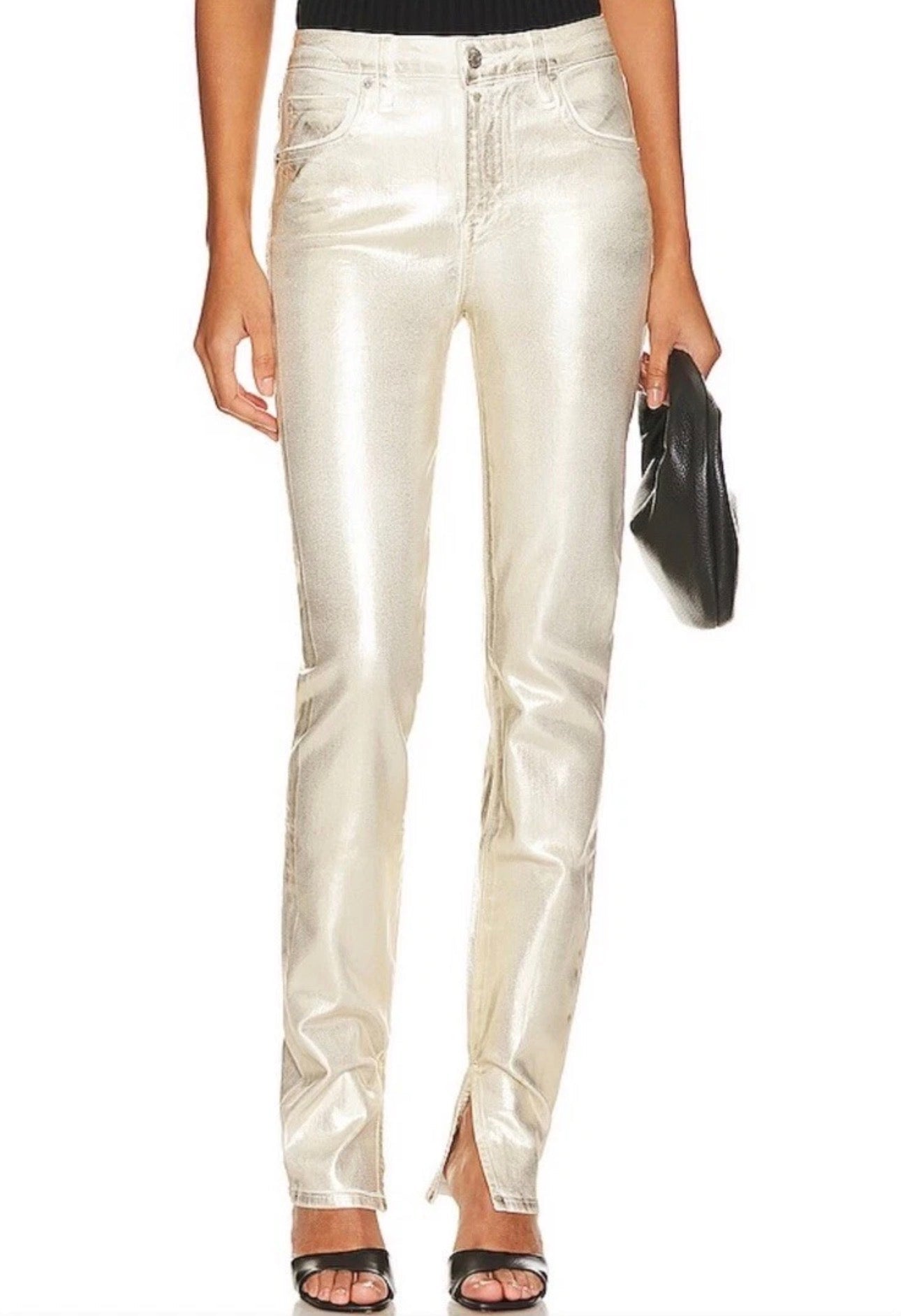 Jeans Skinny By JONATHAN SIMKHAI In Gold, Size: 6