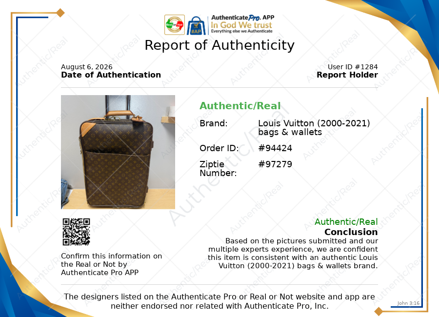 Luggage Luxury Designer By Louis Vuitton, Size: Medium