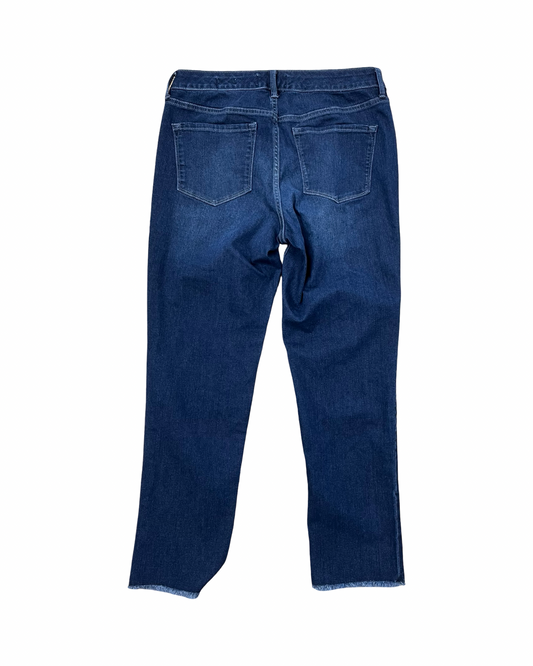 Jeans Cropped By Nine West In Blue Denim, Size:6
